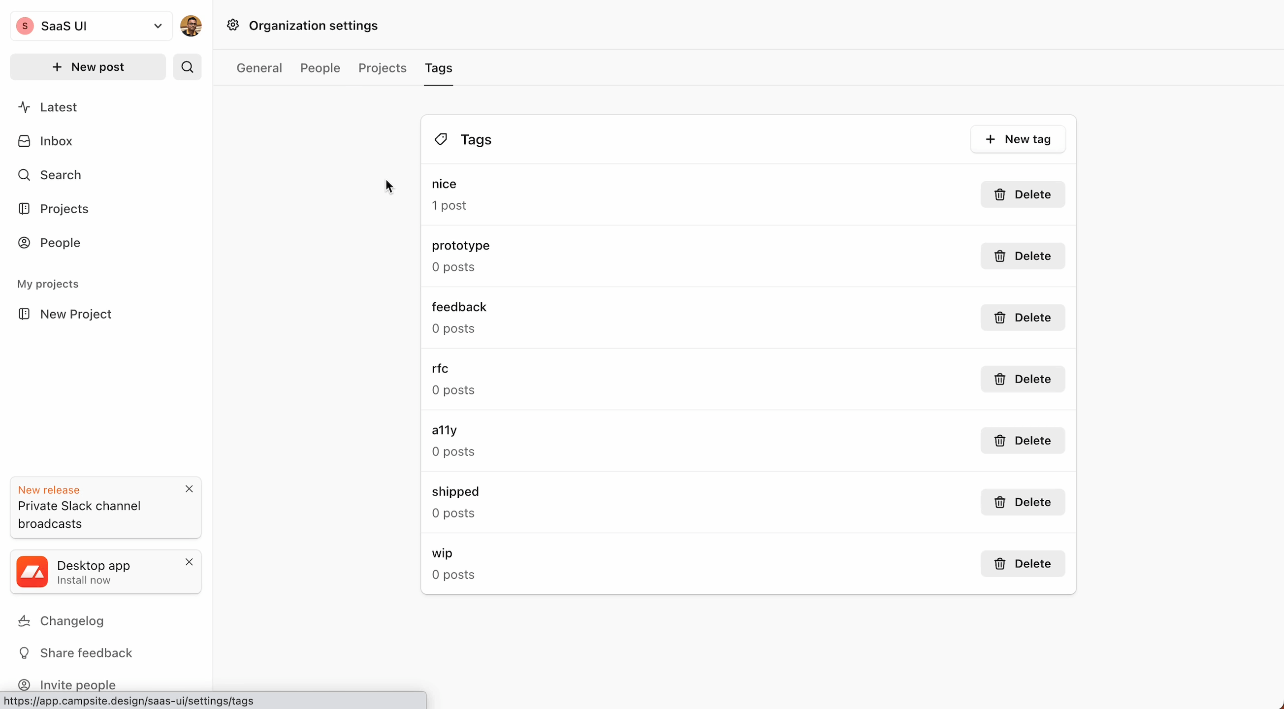 Campsite UI UX Design SaaS Application Design Saas Ui Campsite ui ux design saas application design saas ui